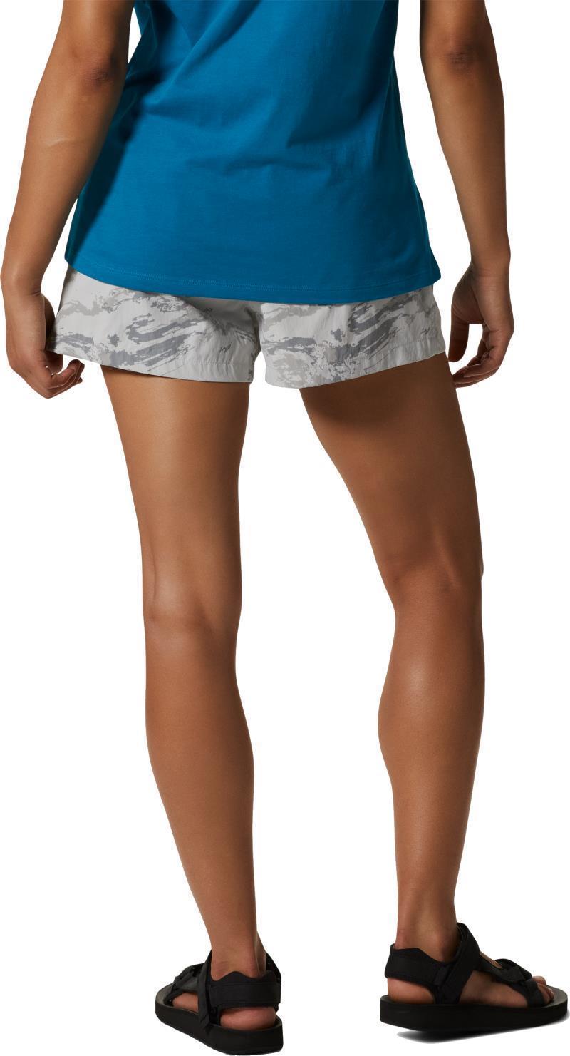 Stryder Swim Shorts - Womens - Grey Ice Crag Camo Print 4
