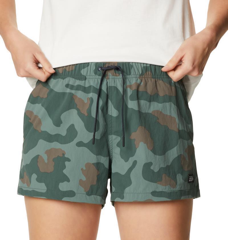 Stryder Swim Shorts - Womens - Thunderhead Grey Camo 1