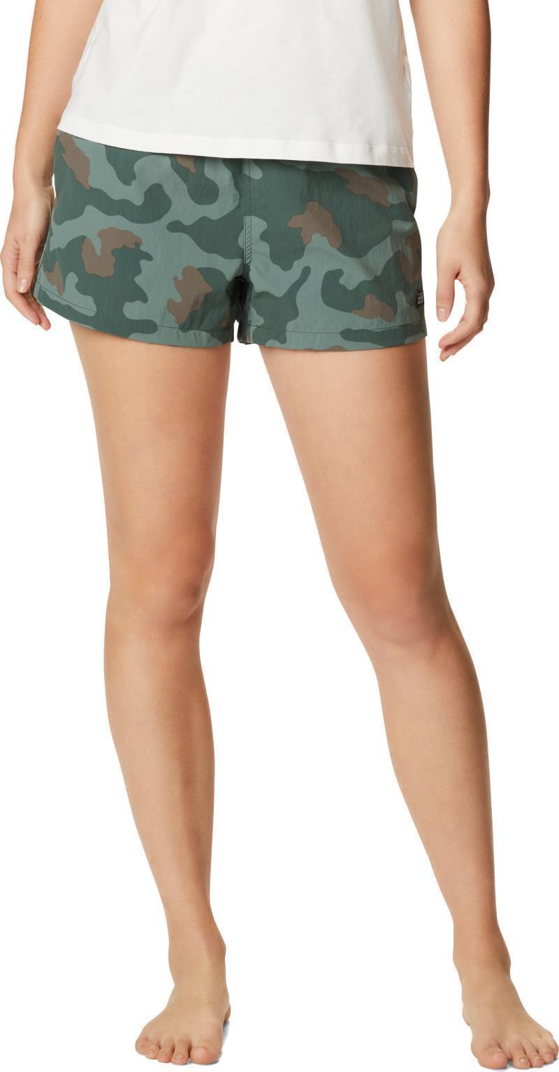 Stryder Swim Shorts - Womens - Thunderhead Grey Camo 2