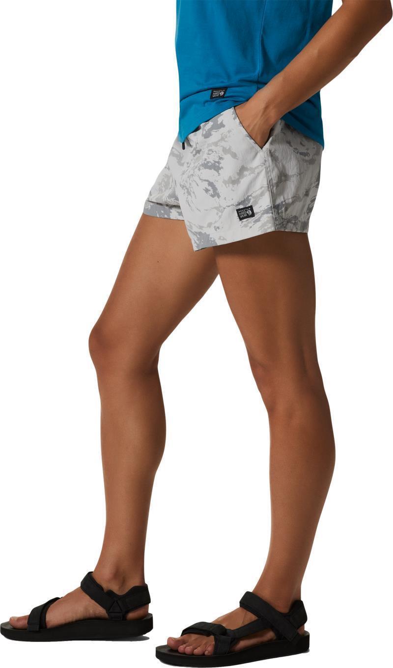 Stryder Swim Shorts - Womens - dusted sky zebra tie dye 1