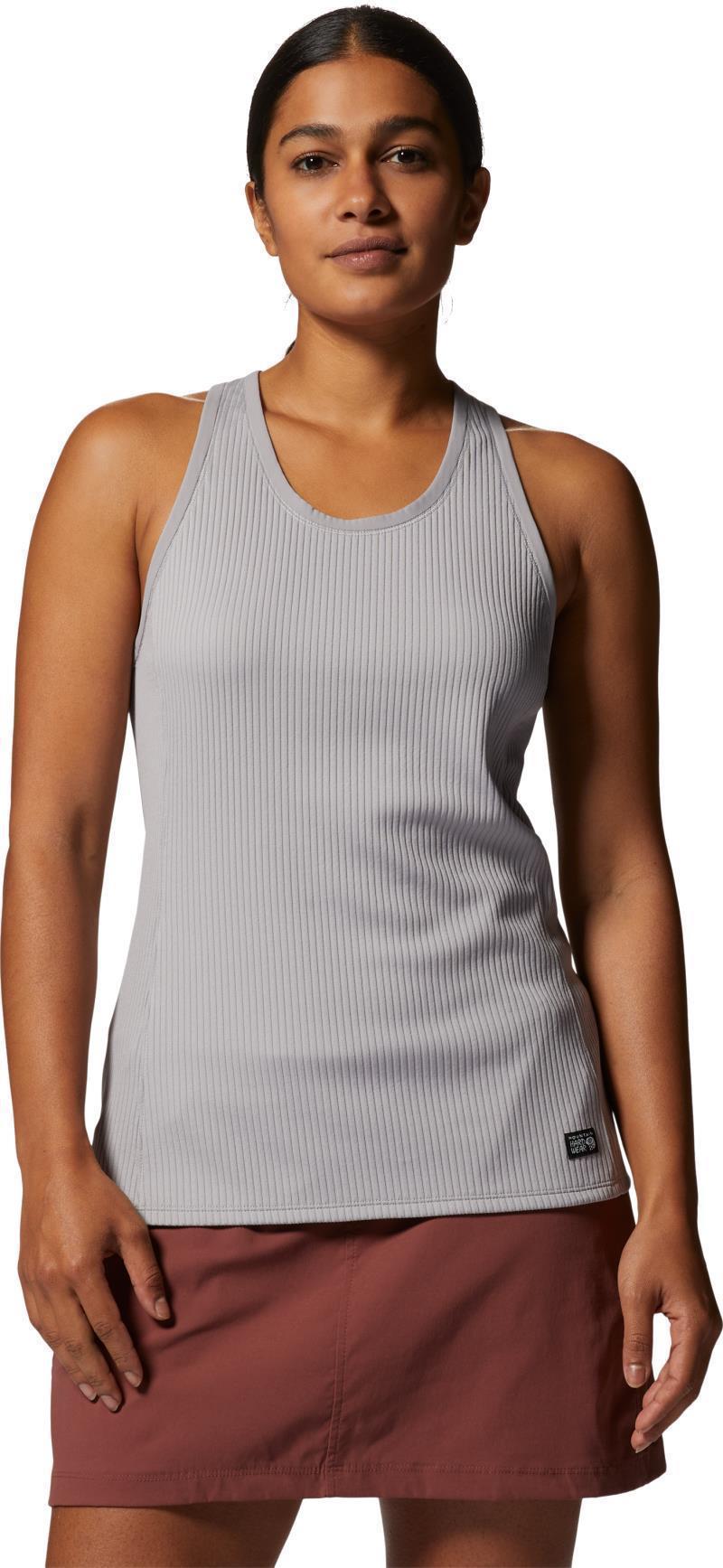Summer Rib Tank - Womens - Light Dunes 1