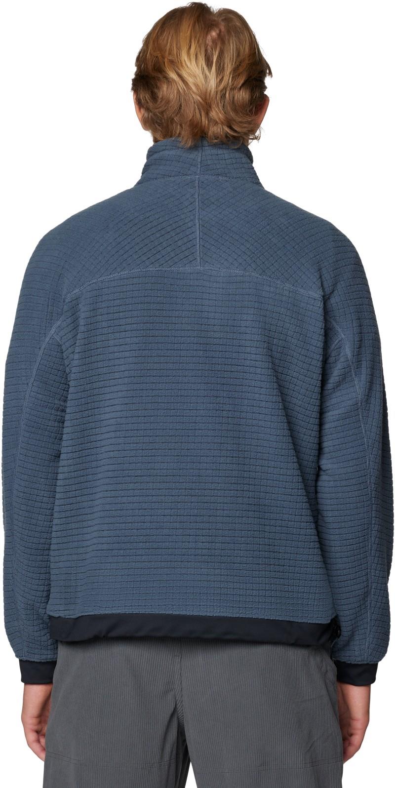 Summit Grid Big Grid Half Zip - Mens - moon blue 1