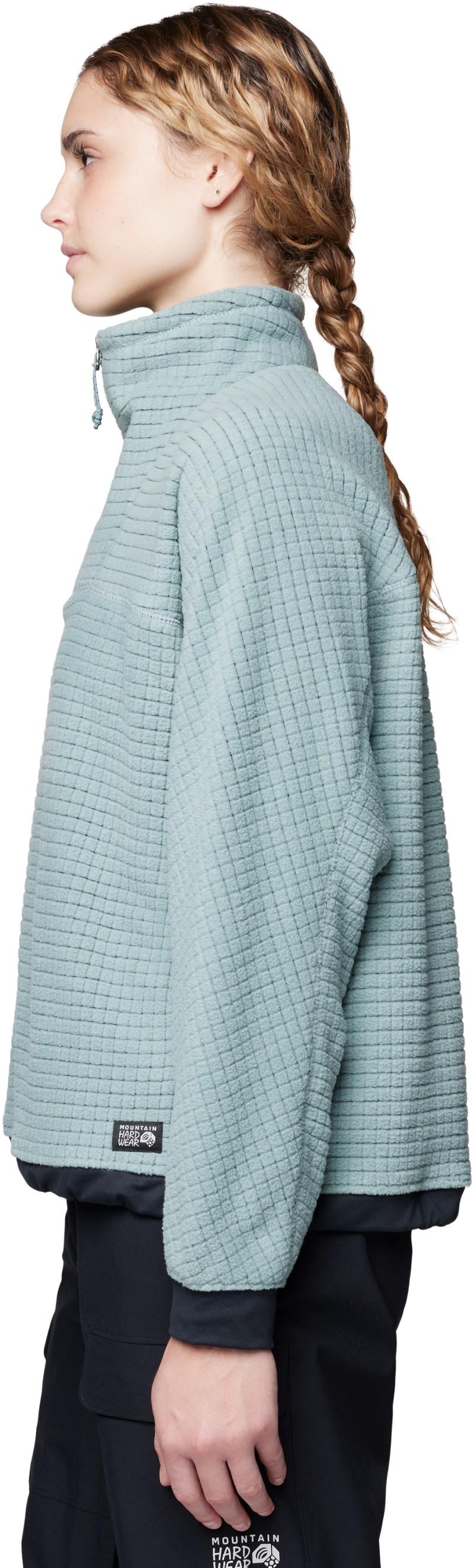 Summit Grid Big Grid Half Zip - Womens - blue sage 1
