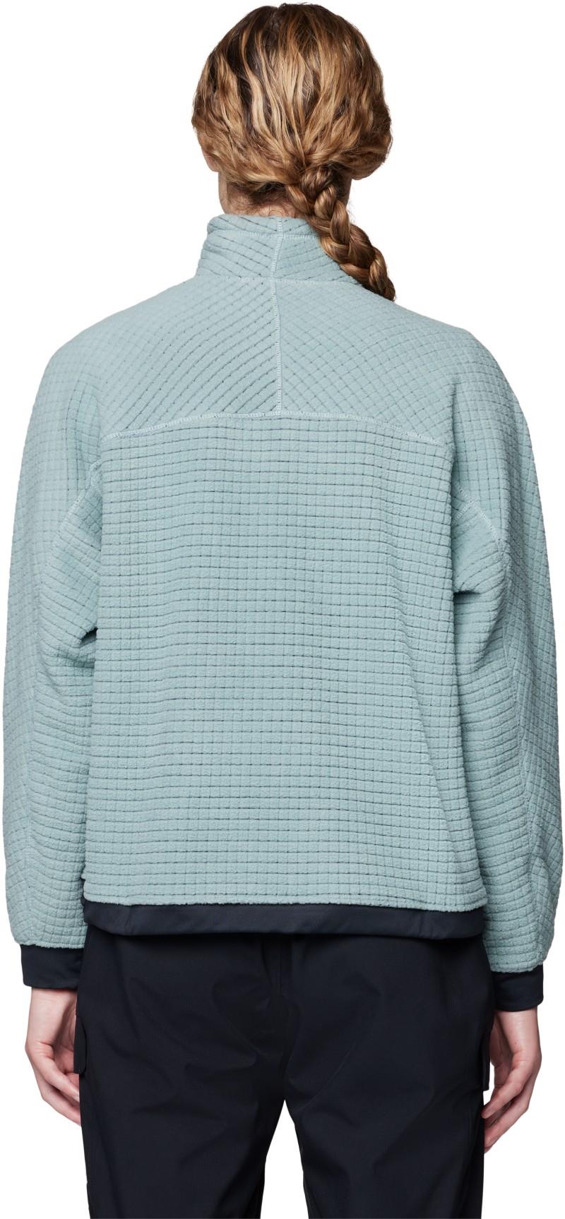Summit Grid Big Grid Half Zip - Womens - blue sage 1