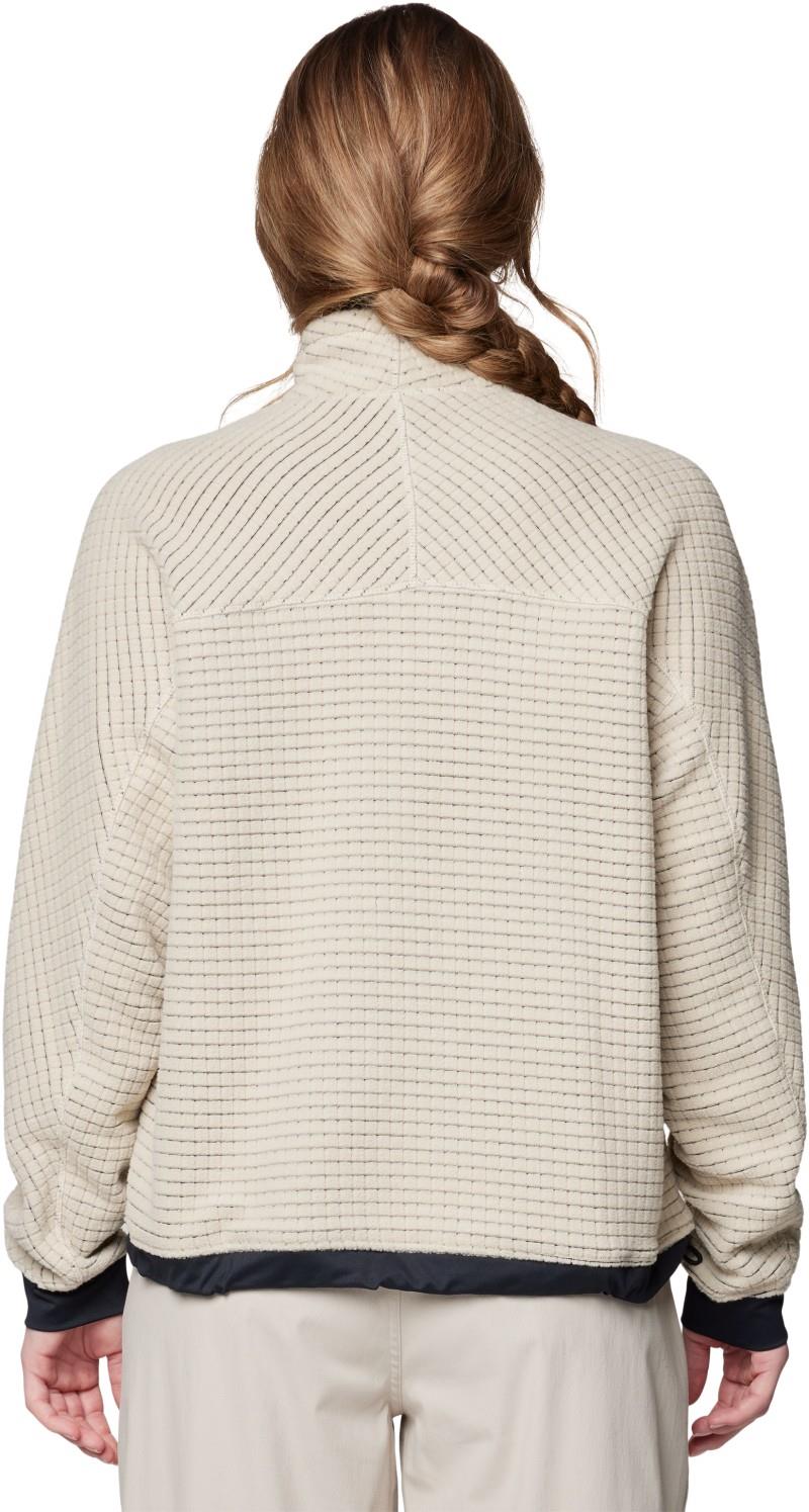 Summit Grid Big Grid Half Zip - Womens - fossil 1