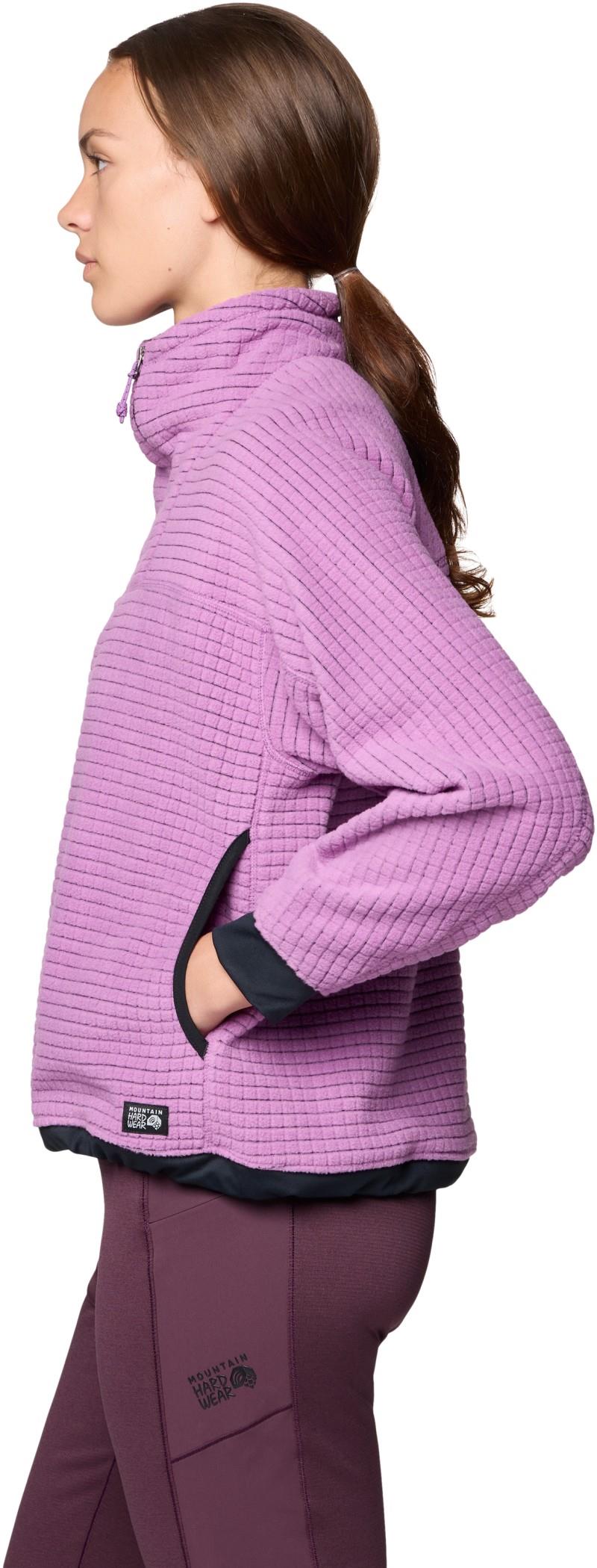 Summit Grid Big Grid Half Zip - Womens - lilac glow 1