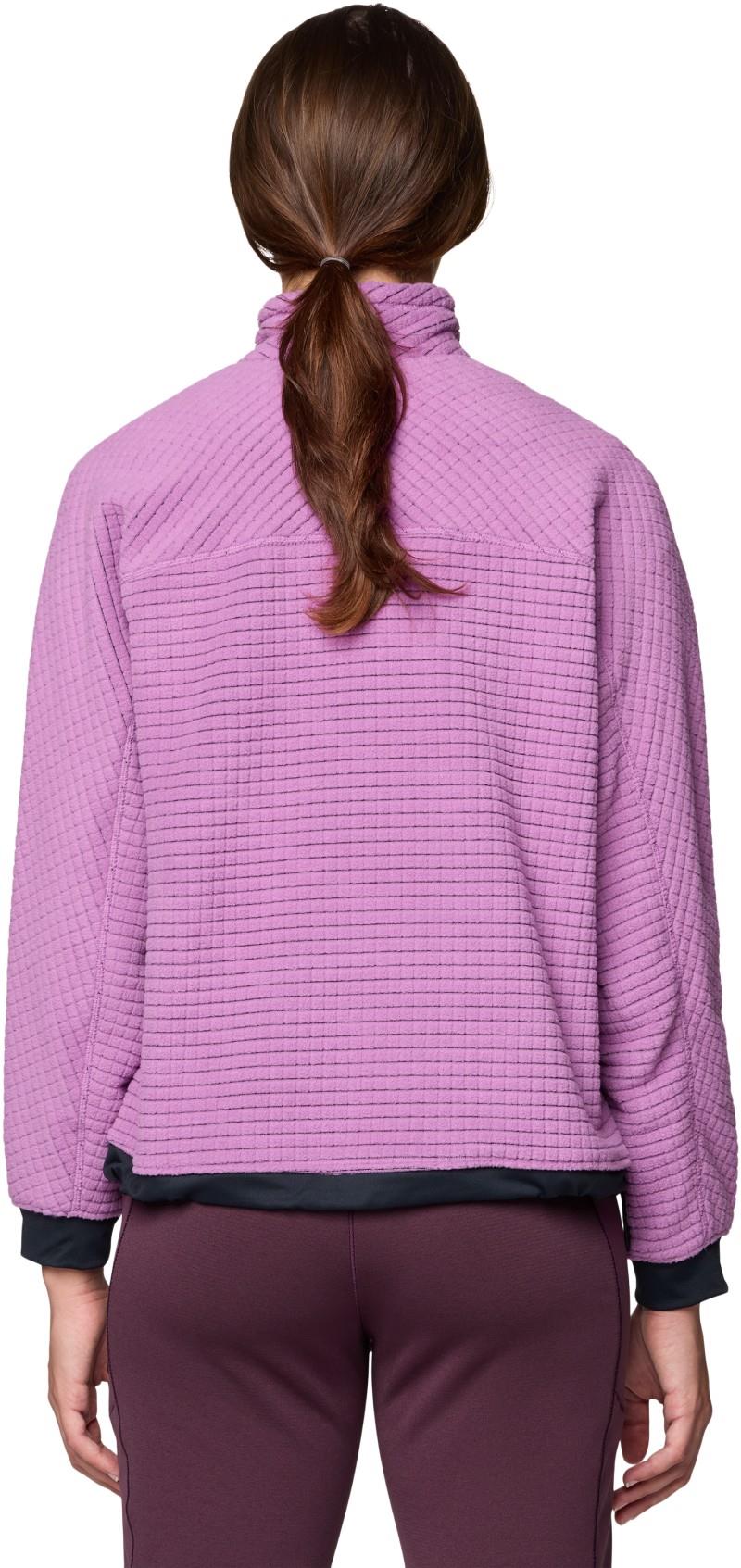 Summit Grid Big Grid Half Zip - Womens - lilac glow 1