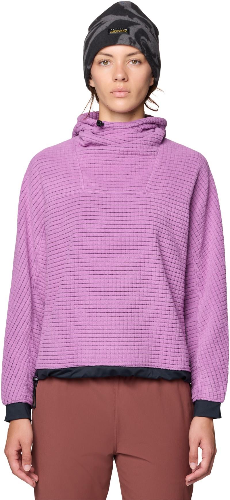 Summit Grid Big Grid Hoody - Womens - lilac glow 1