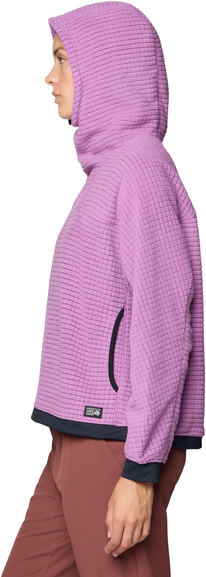 Summit Grid Big Grid Hoody - Womens - lilac glow 1