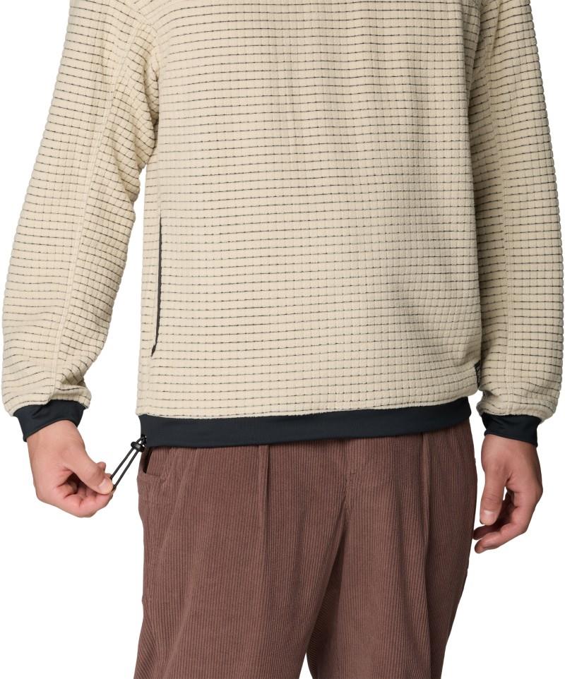 Summit Grid Big Grid Pullover Crew - Mens - fossil 1