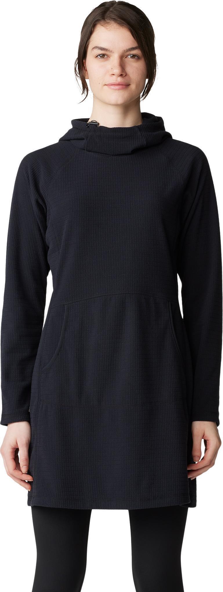 Summit Grid Dress - black 1