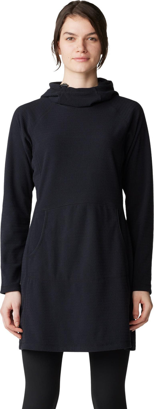 Summit Grid Dress - black 1