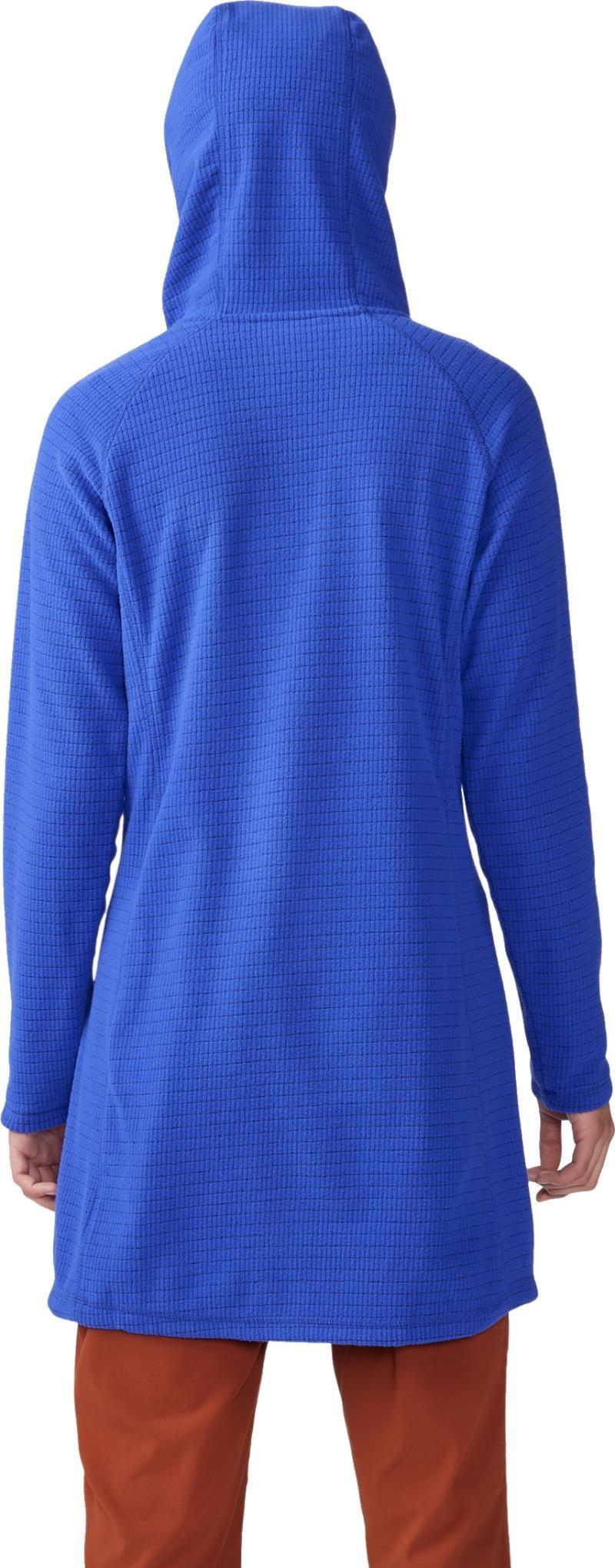 Summit Grid Dress - blue print 1