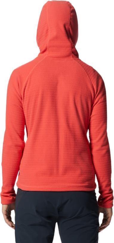 Summit Grid Half Zip Hoody - Womens - Solar Pink 2