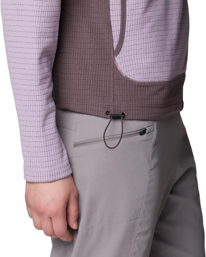 Summit Grid Half Zip Hoody - Womens - atmospheric / purple sage 1