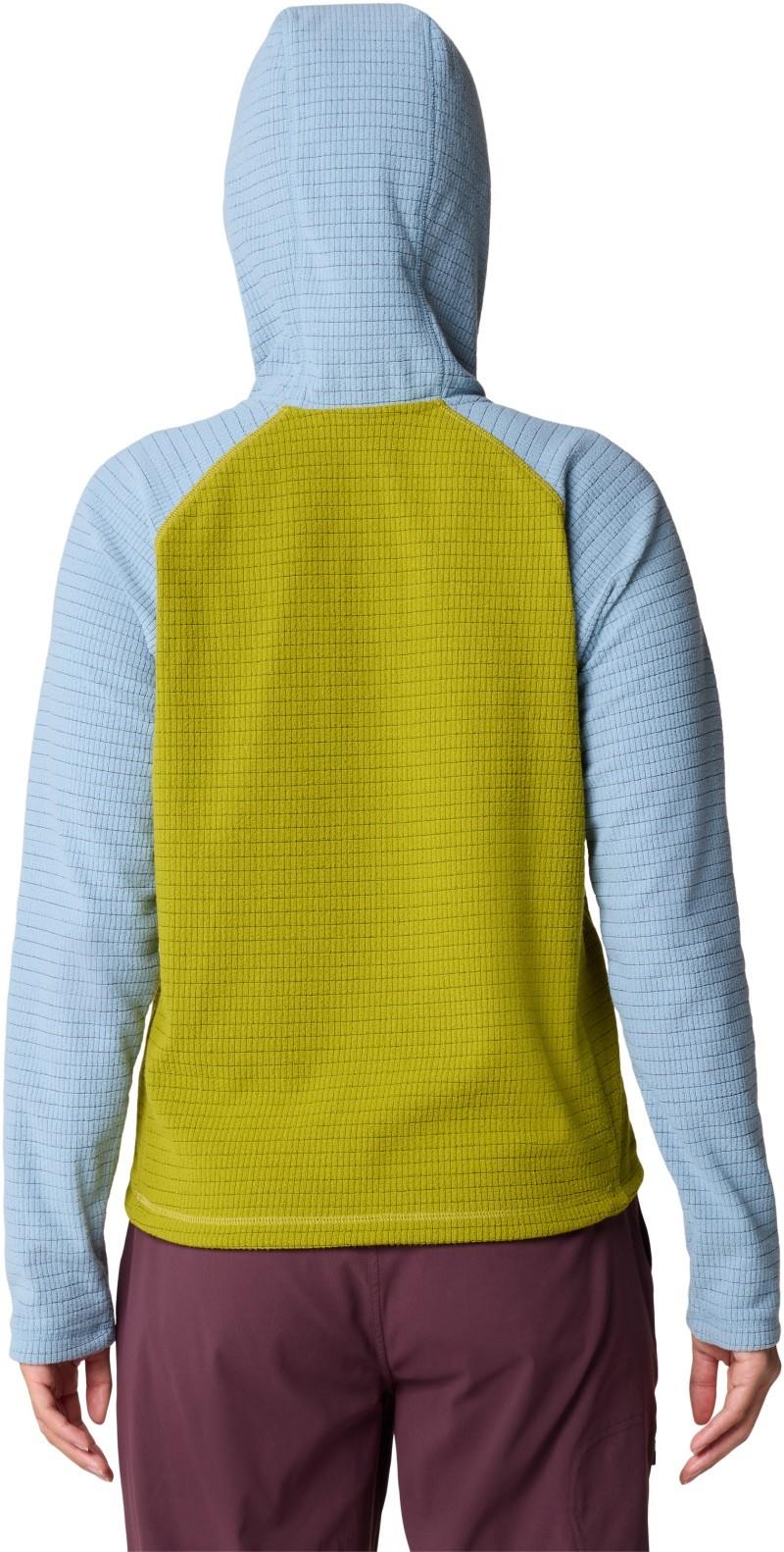 Summit Grid Half Zip Hoody - Womens - python green / element 1