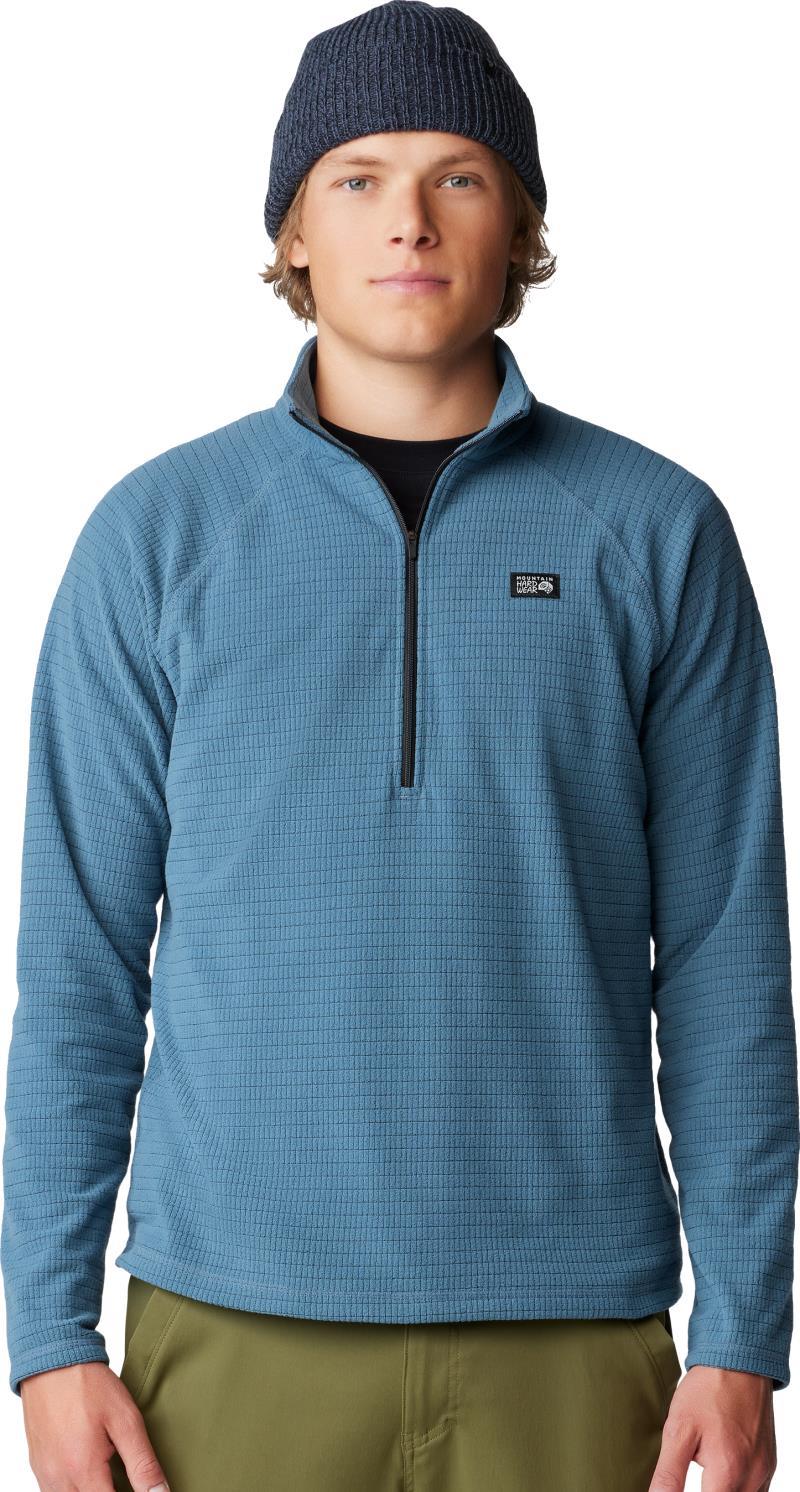 Summit Grid Half Zip - Mens - Adriatic Blue 3