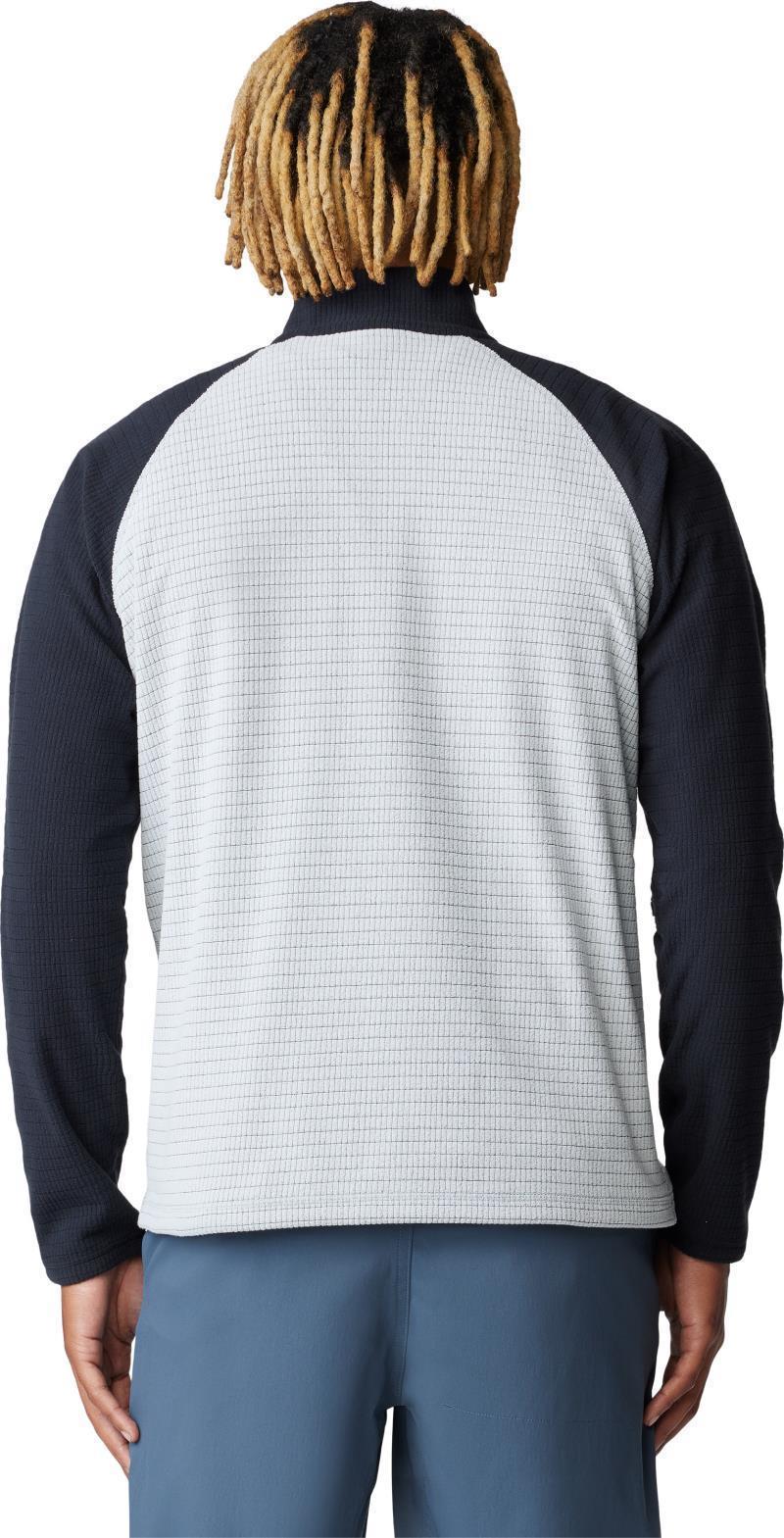 Summit Grid Half Zip - Mens - Glacial / Black 2