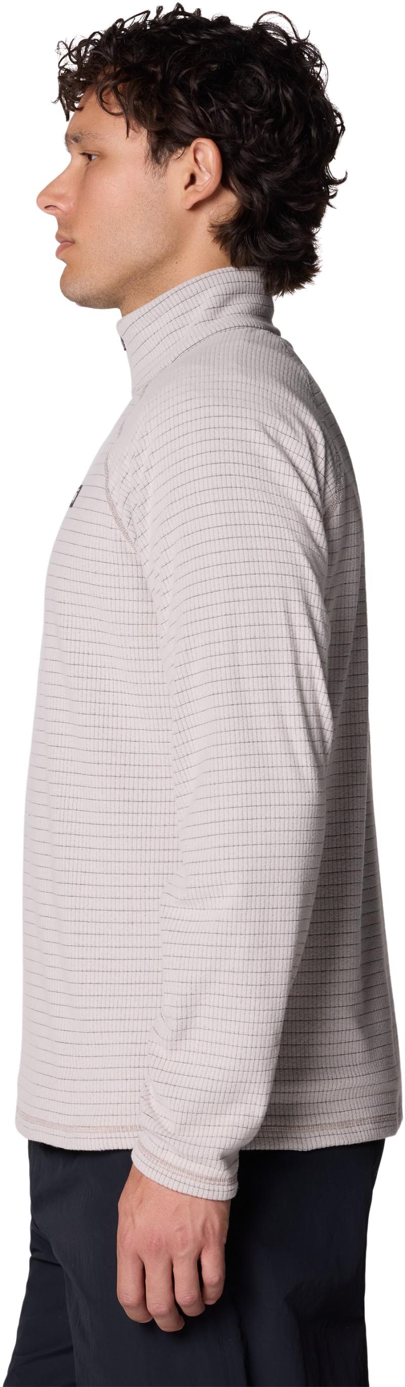 Summit Grid Half Zip - Mens - city fog 1