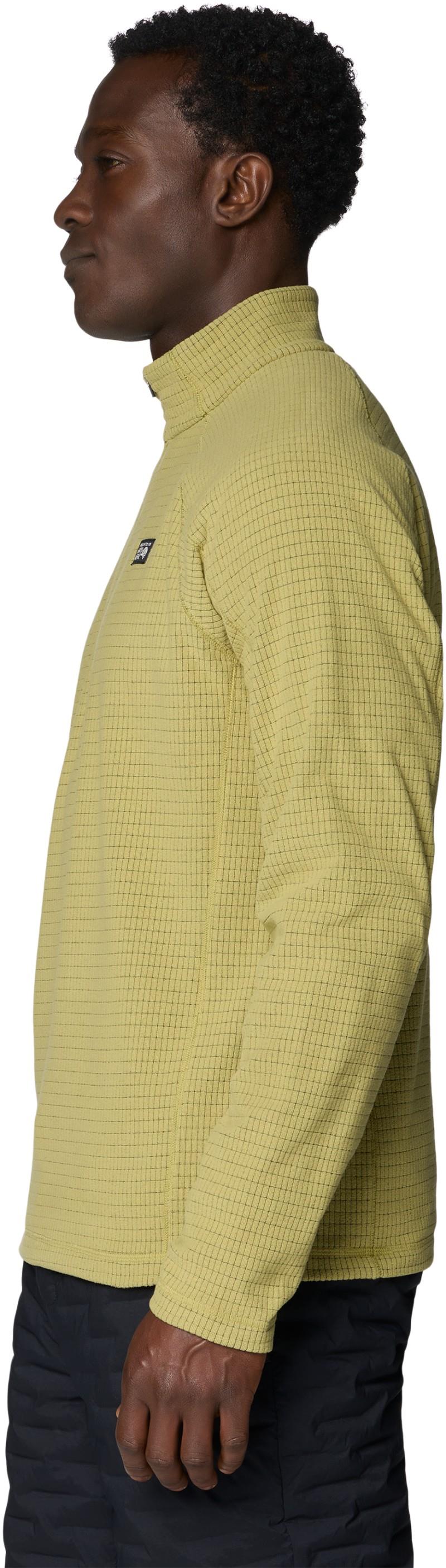 Summit Grid Half Zip - Mens - forest moss 1