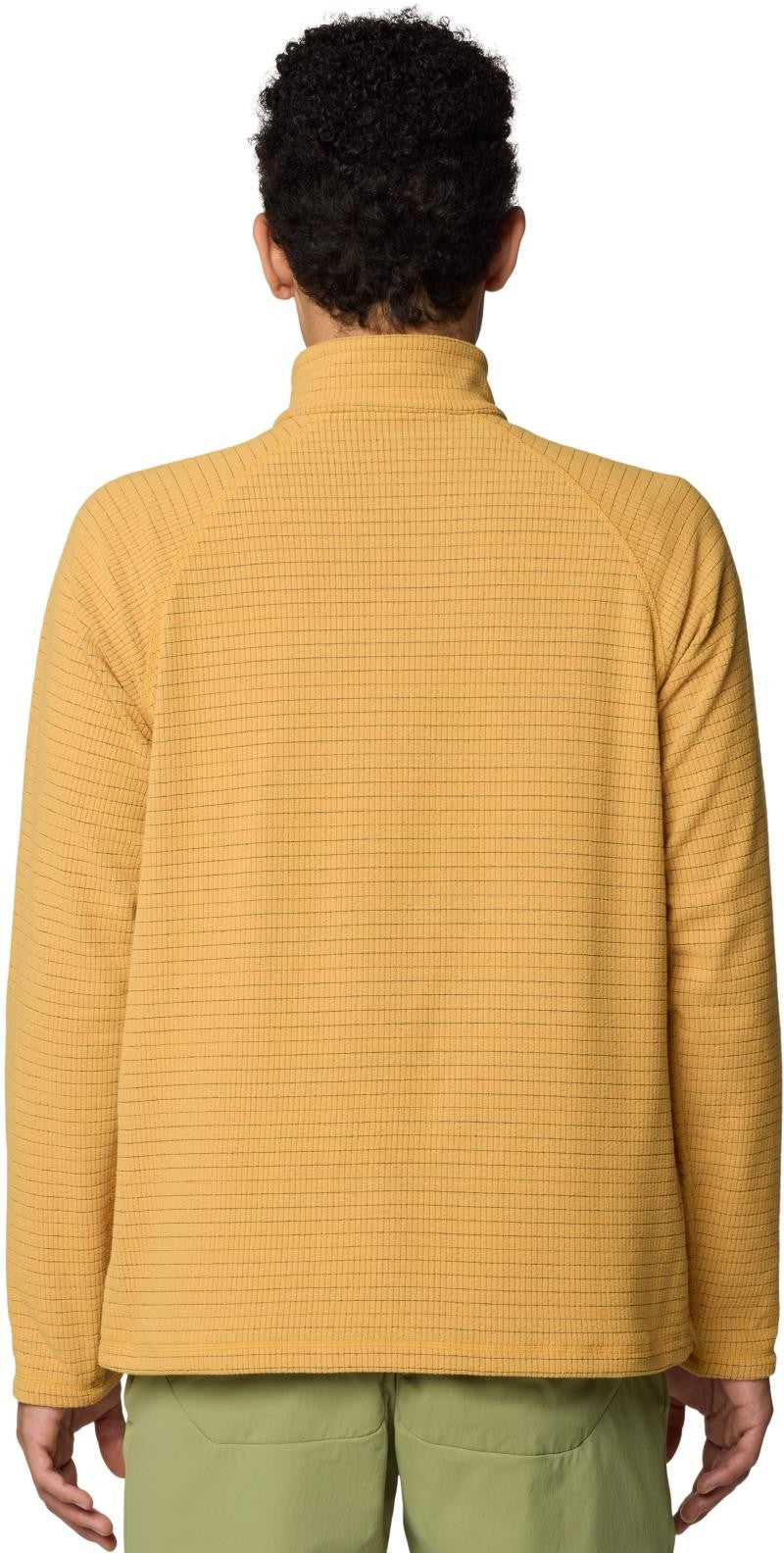 Summit Grid Half Zip - Mens - sundown gold 1