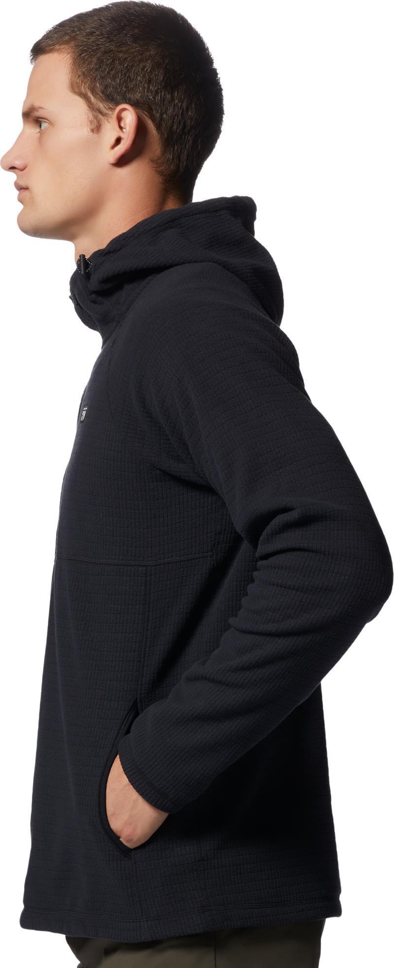 Summit Grid Hoody - Mens - Black 2