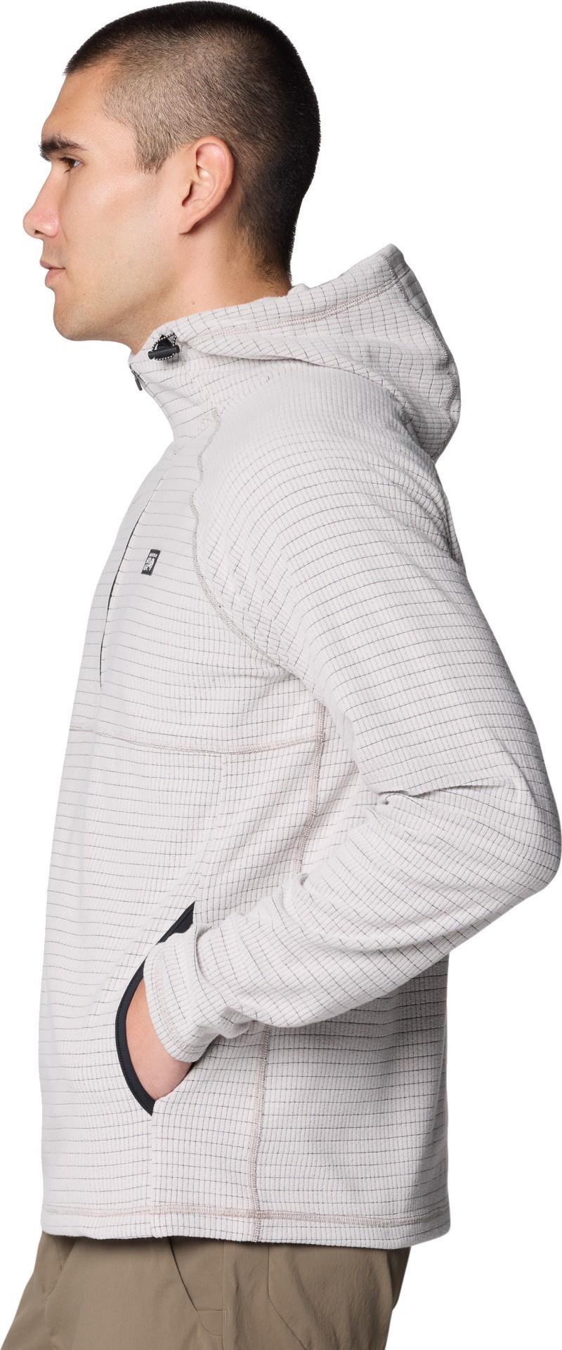 Summit Grid Hoody - Mens - city fog 1
