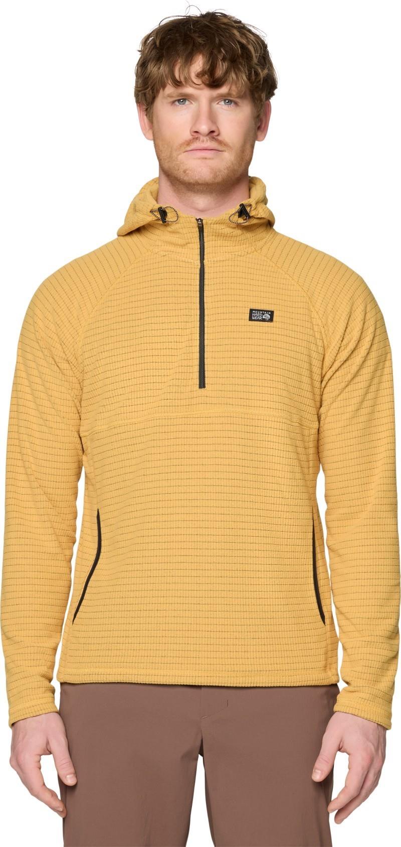 Summit Grid Hoody - Mens - sundown gold 1