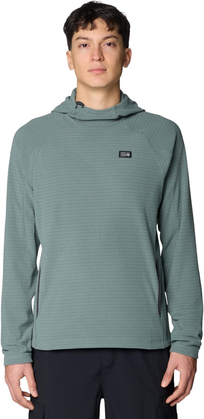 Summit Grid Hoody - Mens - thunderhead grey 1