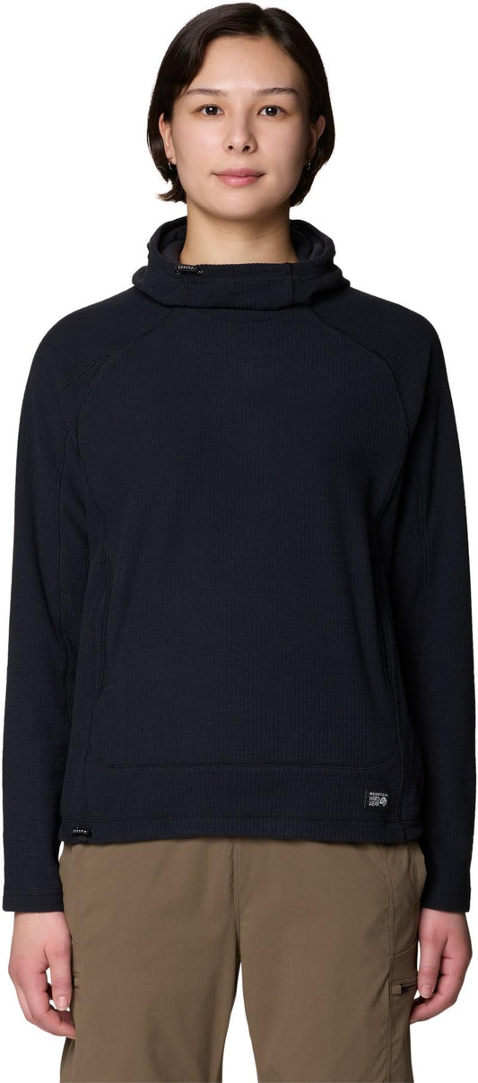 Summit Grid Hoody - Womens - black 1