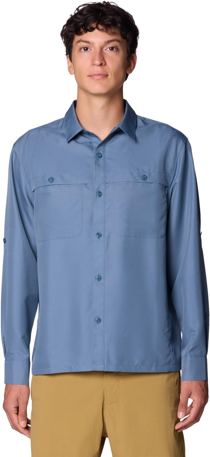 Sun Drift Cooling LS Shirt - Mens - adriatic blue 1
