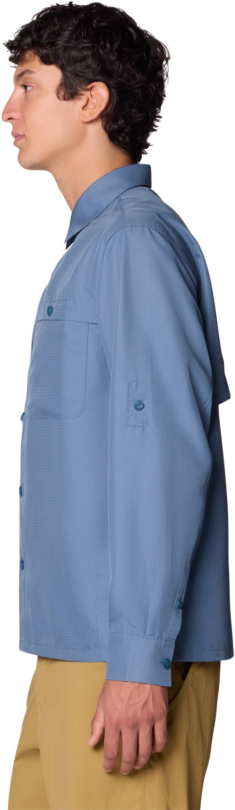 Sun Drift Cooling LS Shirt - Mens - adriatic blue 1