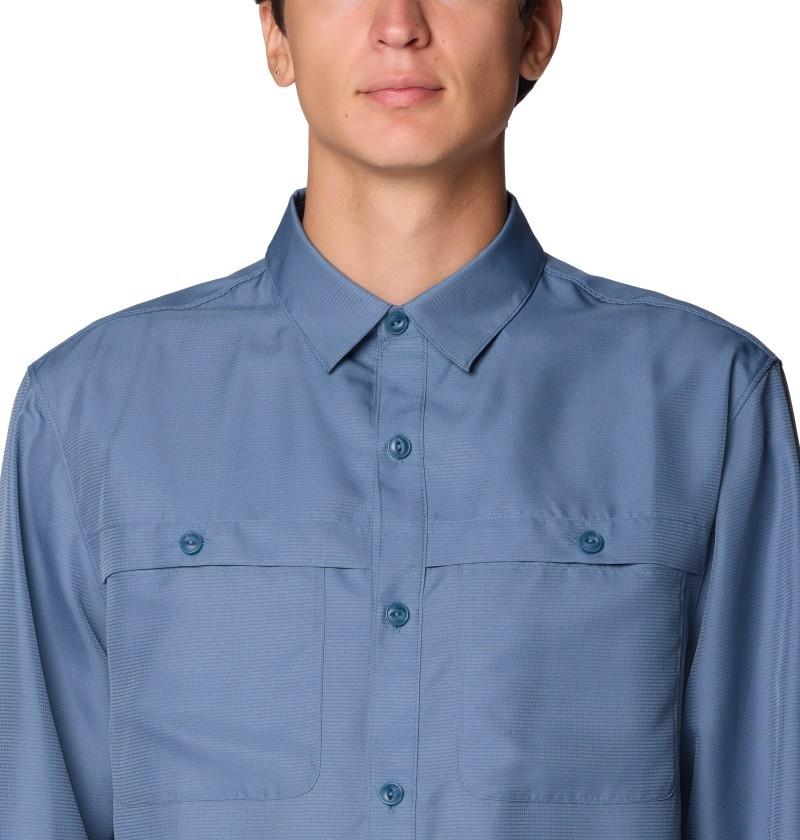 Sun Drift Cooling LS Shirt - Mens - adriatic blue 1