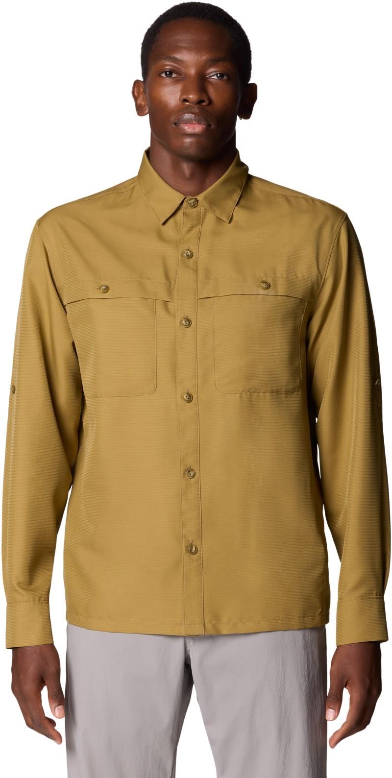 Sun Drift Cooling LS Shirt - Mens - grassland 1