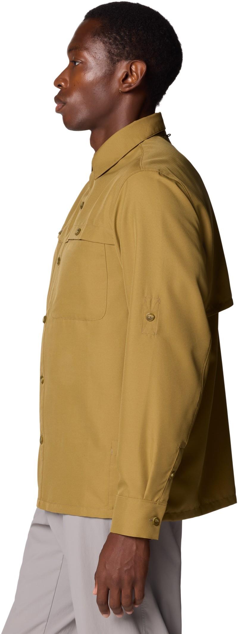 Sun Drift Cooling LS Shirt - Mens - grassland 1