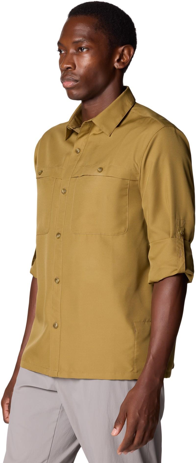 Sun Drift Cooling LS Shirt - Mens - grassland 1