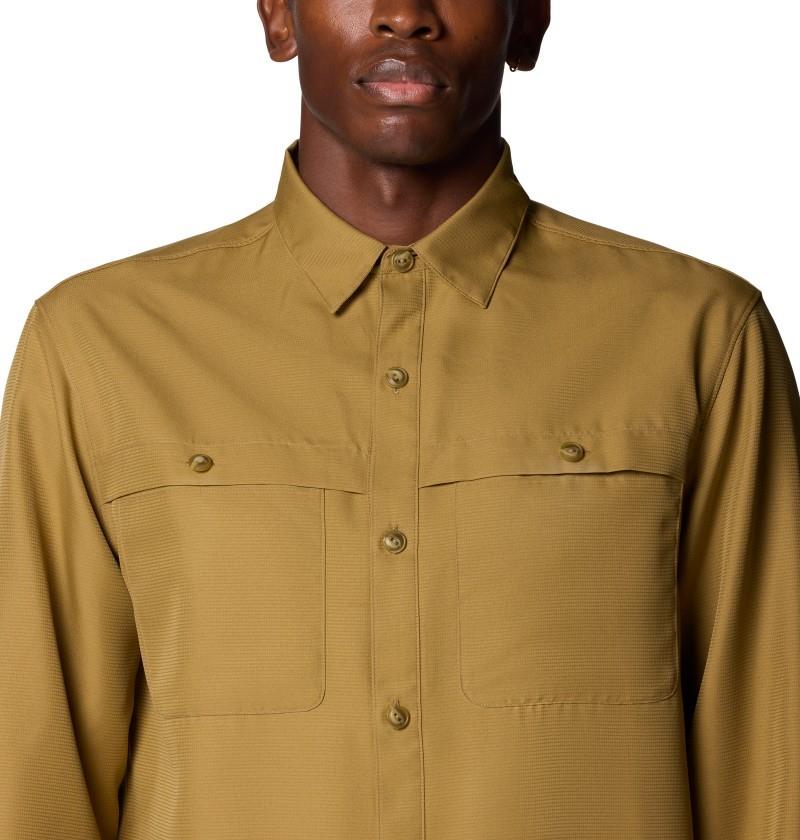 Sun Drift Cooling LS Shirt - Mens - grassland 1