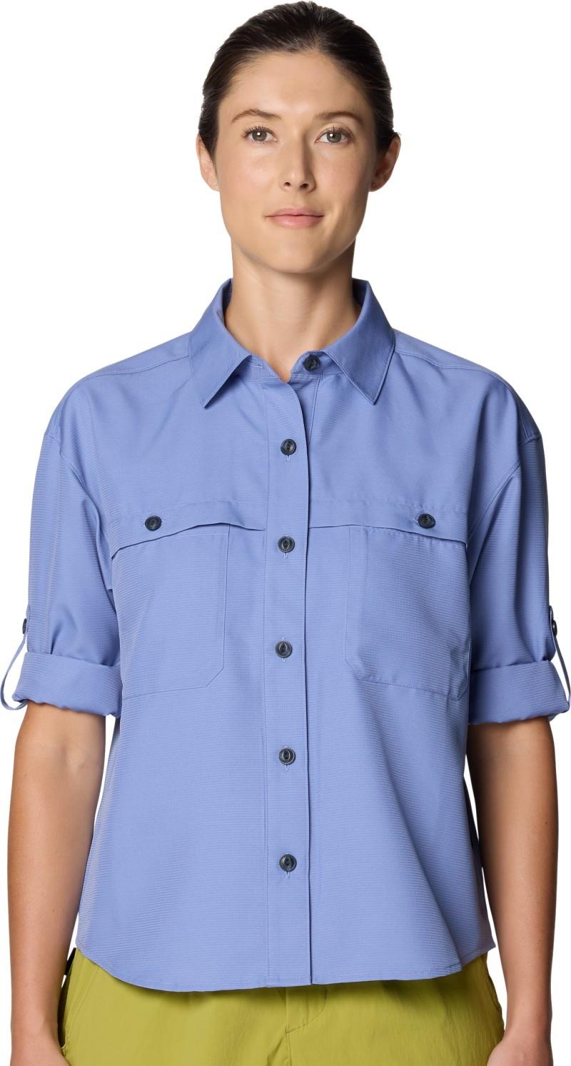 Sun Drift Cooling LS Shirt - Womens - best coast blue 1