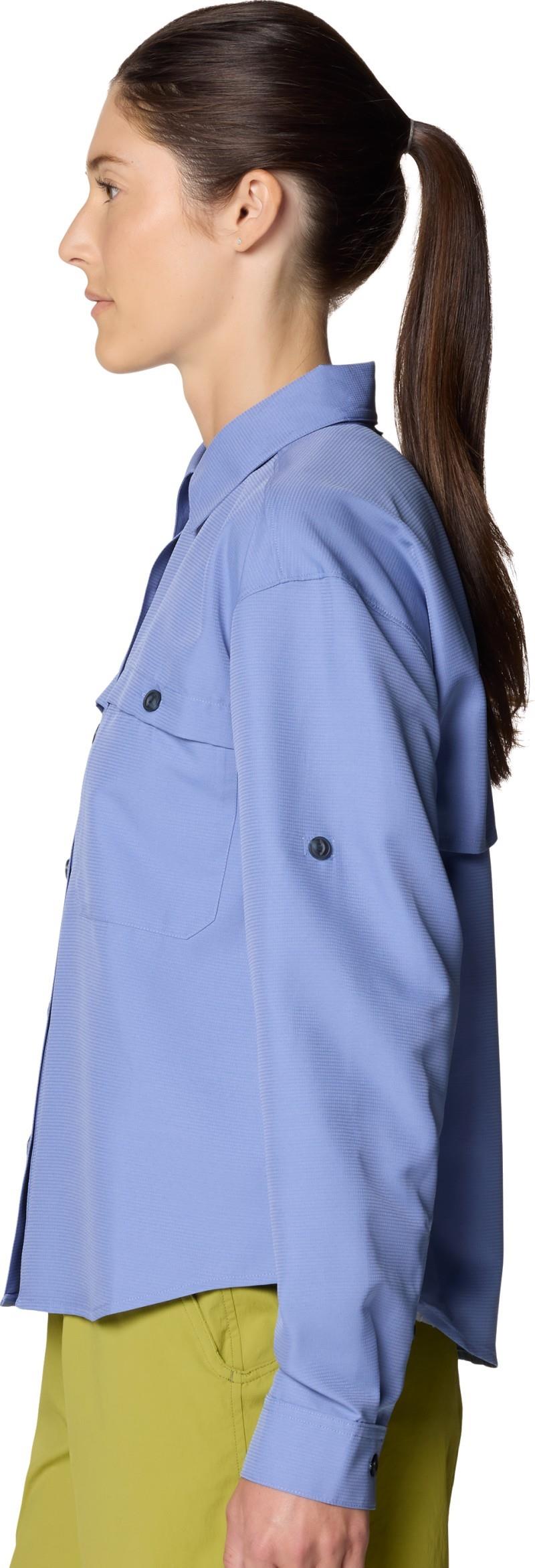 Sun Drift Cooling LS Shirt - Womens - best coast blue 1
