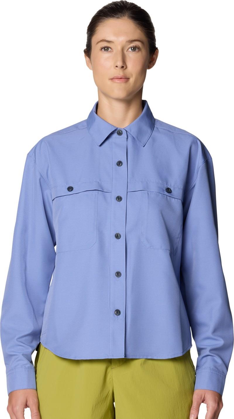 Sun Drift Cooling LS Shirt - Womens - best coast blue 1