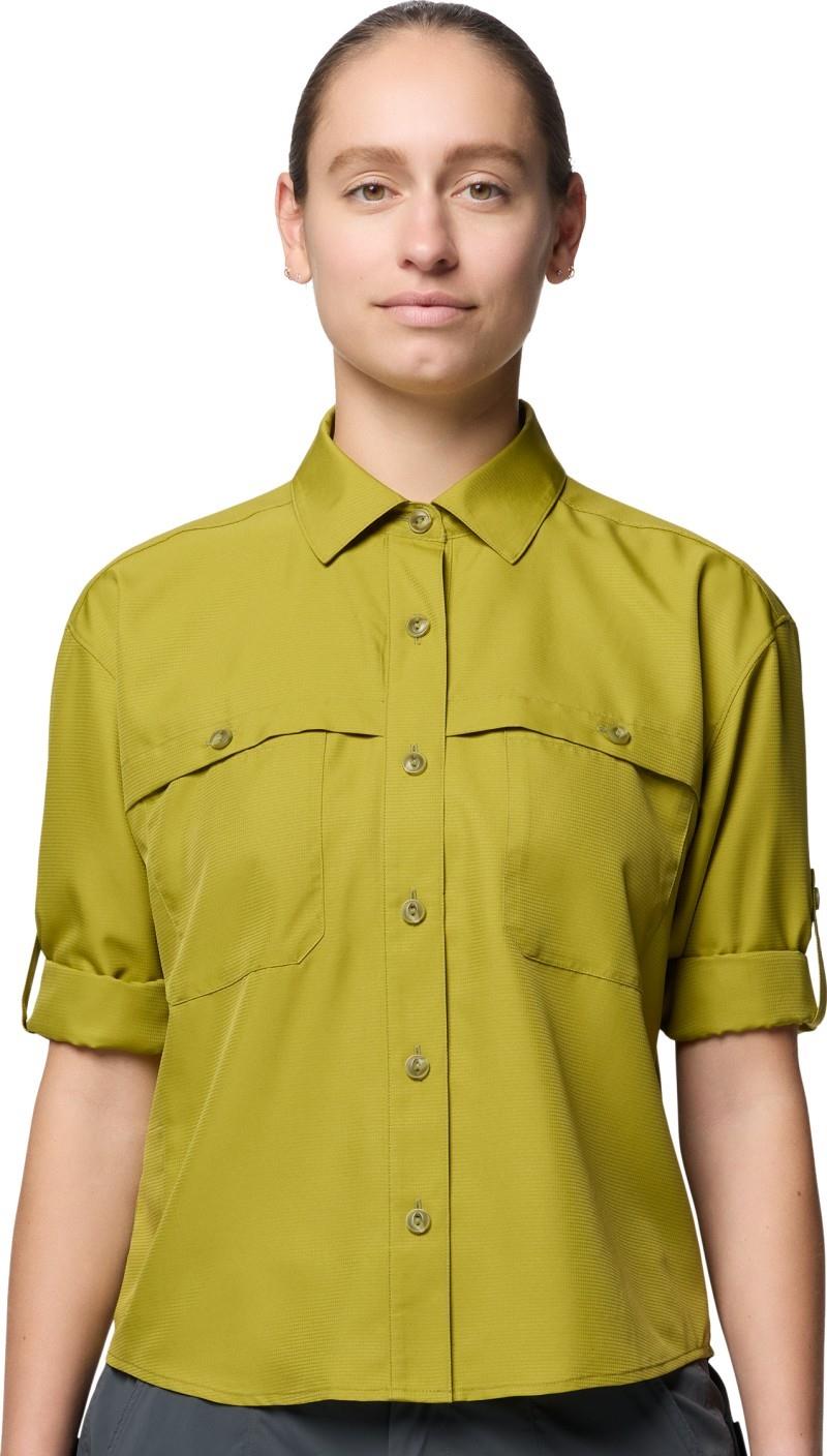 Sun Drift Cooling LS Shirt - Womens - bright fatigue 1