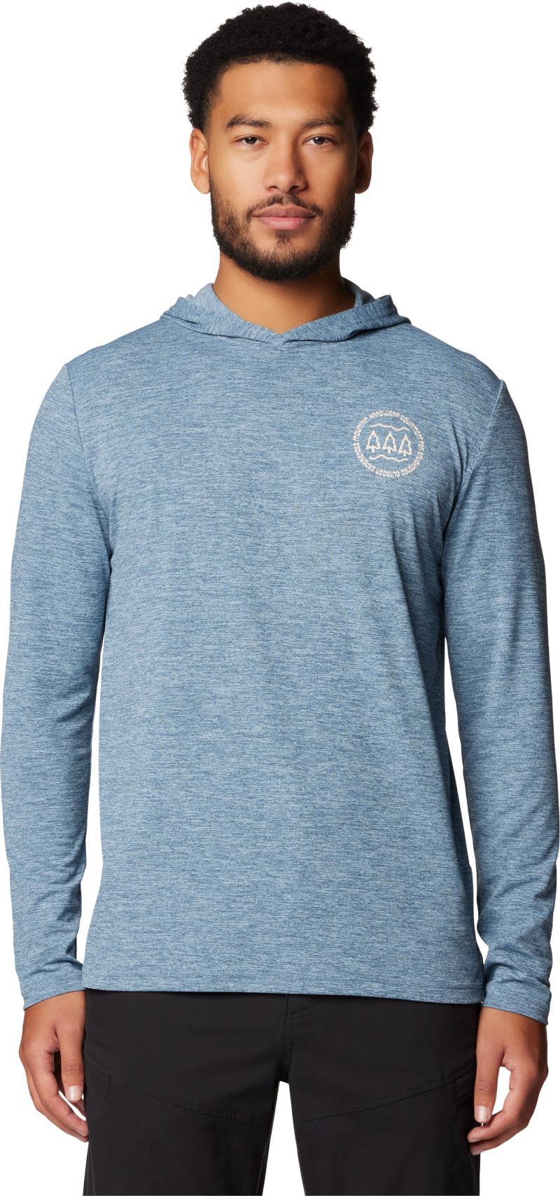 Sunblocker Hoody - Mens - adriatic blue heather 1