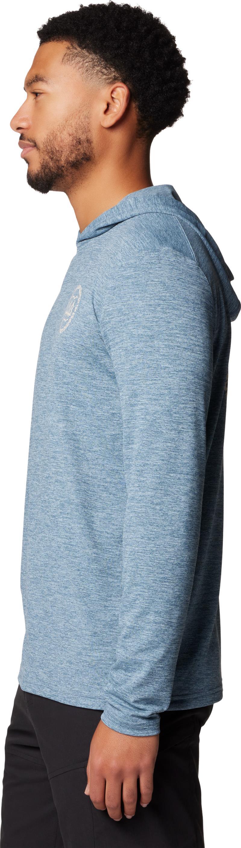 Sunblocker Hoody - Mens - adriatic blue heather 1
