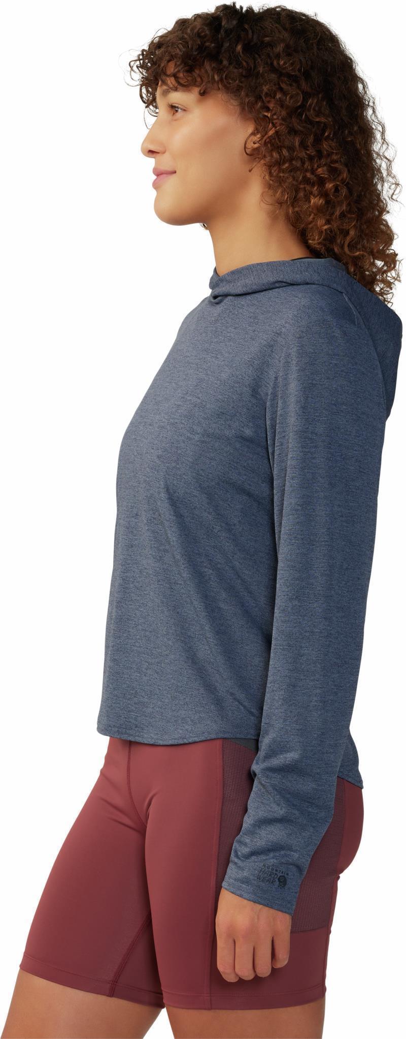Sunblocker LS Hoody - Womens - Blue Slate Heather 6