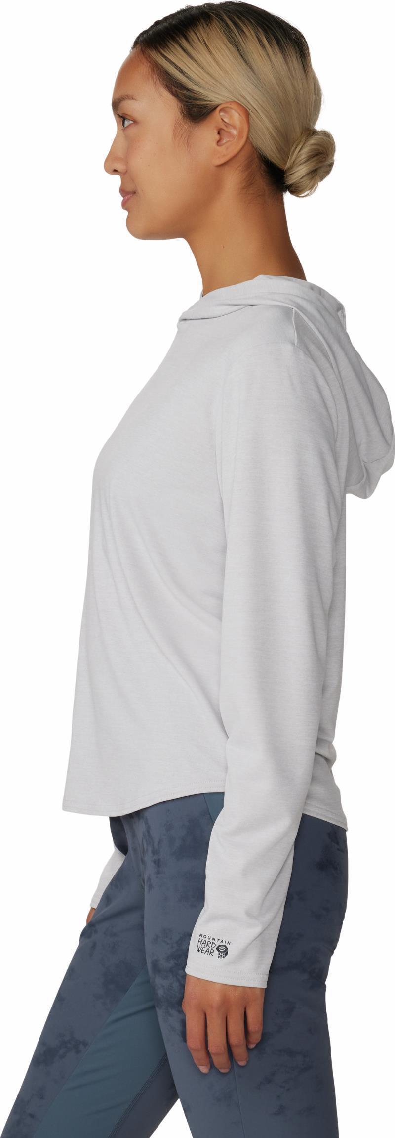 Sunblocker LS Hoody - Womens - Grey Ice Heather 8