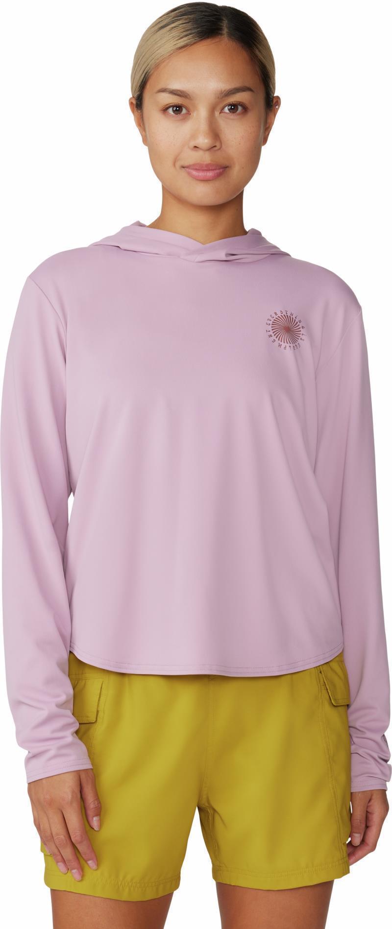 Sunblocker LS Hoody - Womens - Pink Moonstone 1