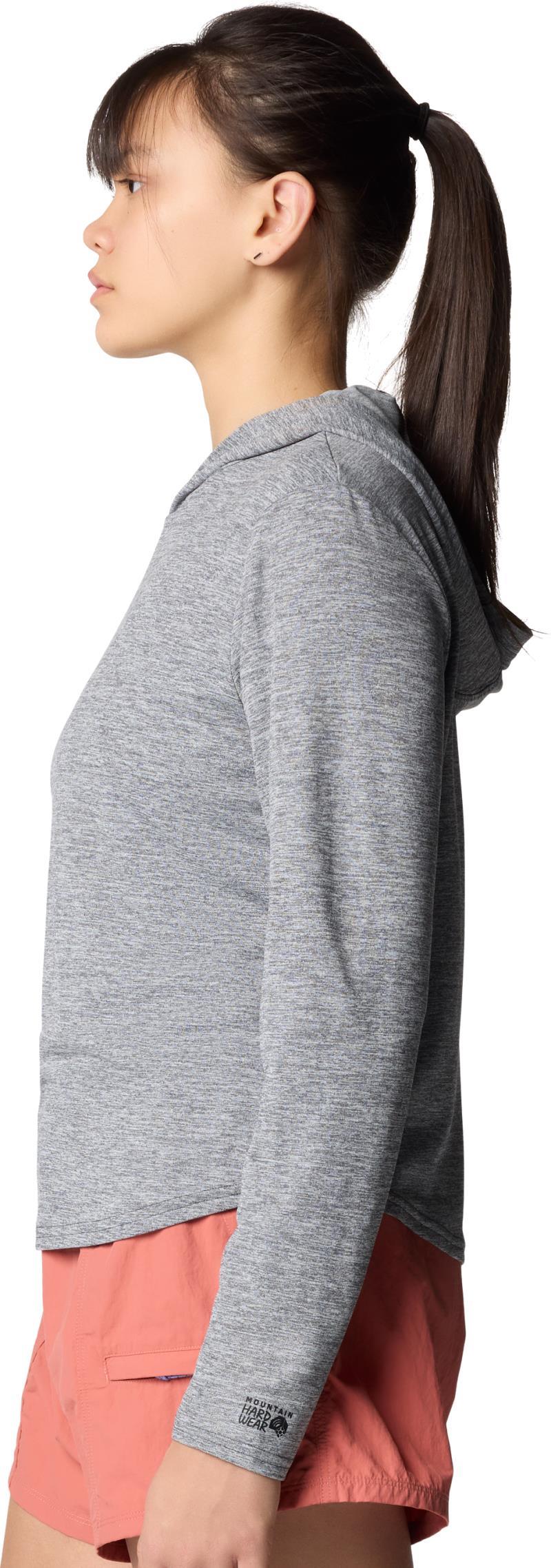 Sunblocker LS Hoody - Womens - grey ice heather 1