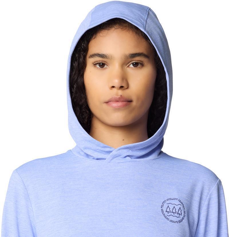 Sunblocker LS Hoody - Womens - light illusion heather 1