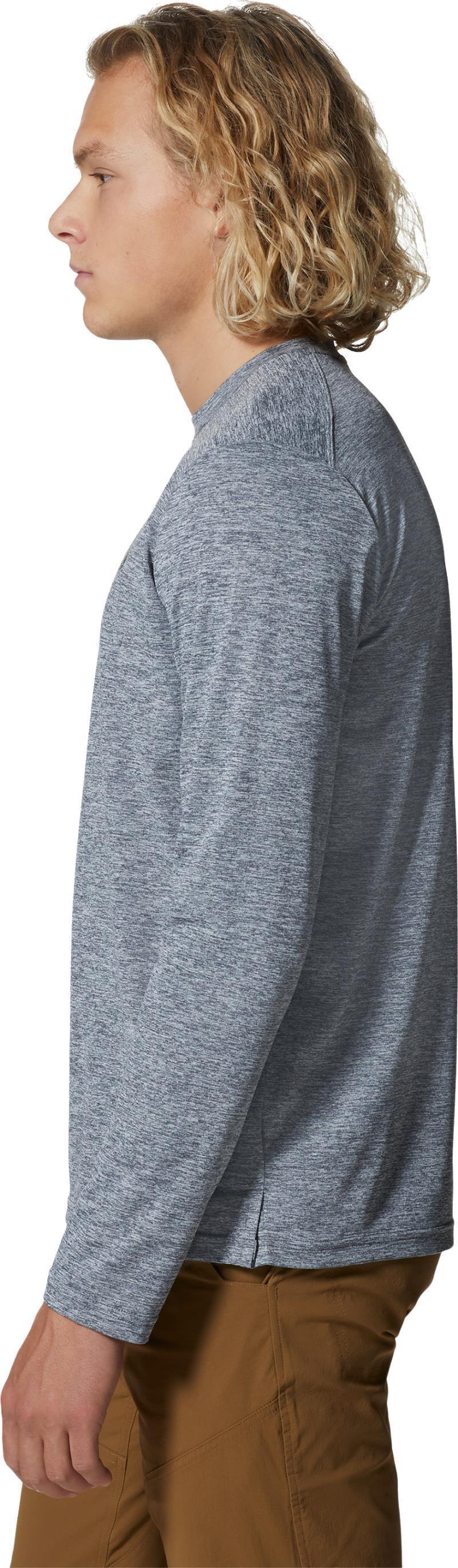 Sunblocker LS - Mens - Foil Grey Heather 4
