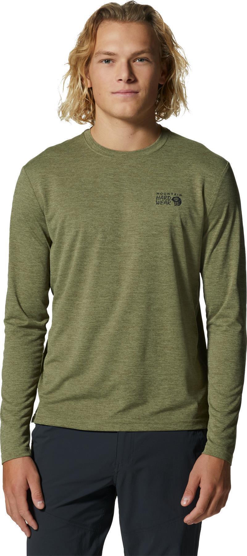 Sunblocker LS - Mens - Light Cactus Heather 1